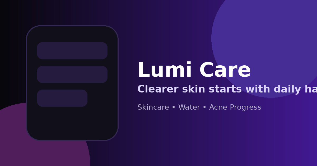 Skincare Routine App With Water Tracker: Why Habits Work Better Together